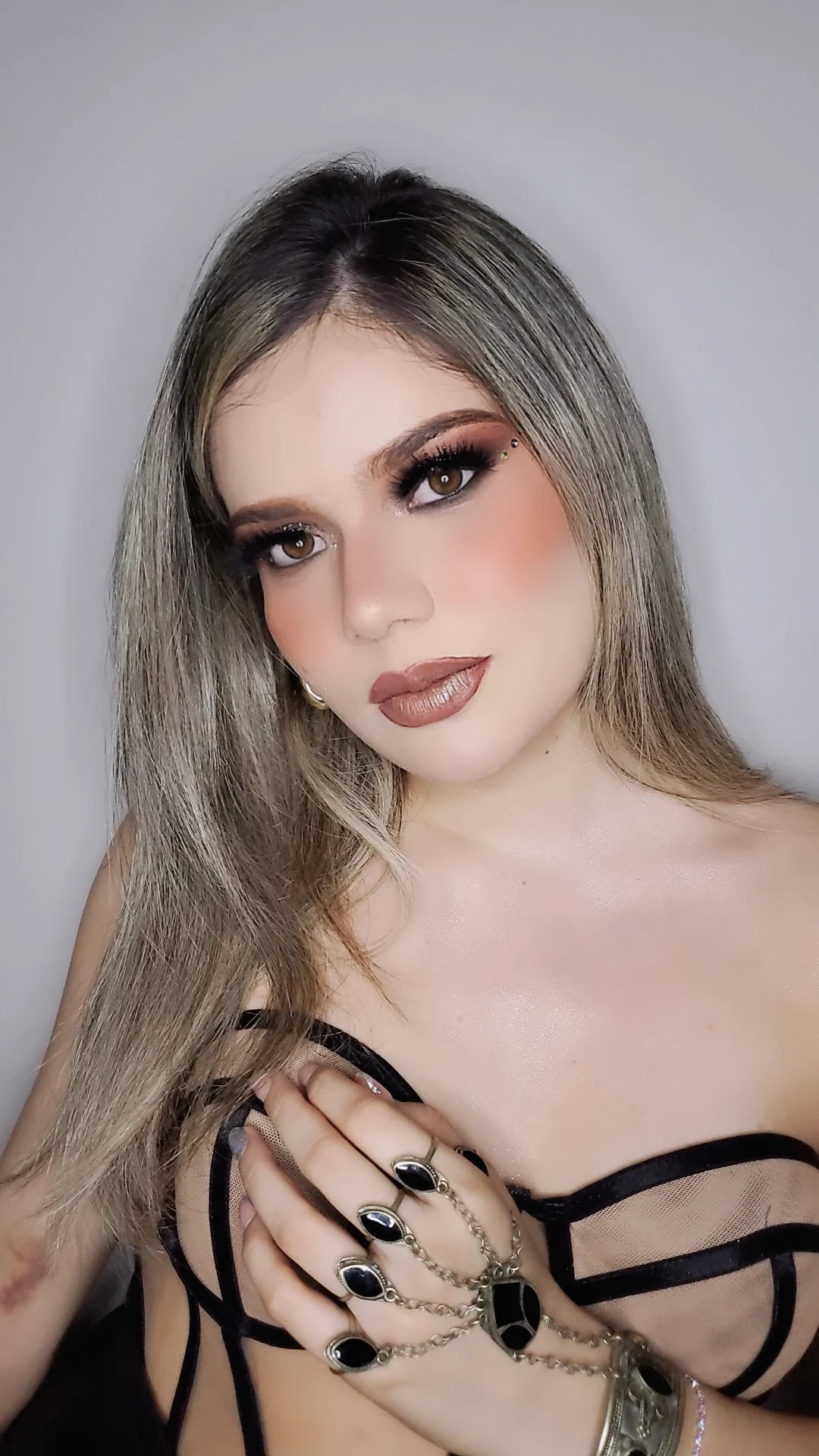 Maquillage sophistiqué